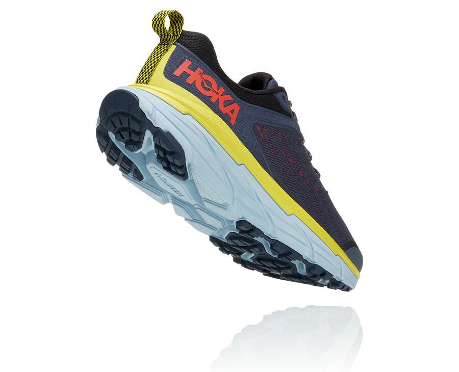 Tenis Hoka One One Trail Hombre Azules - Challenger Atr 6 - GDPA61528